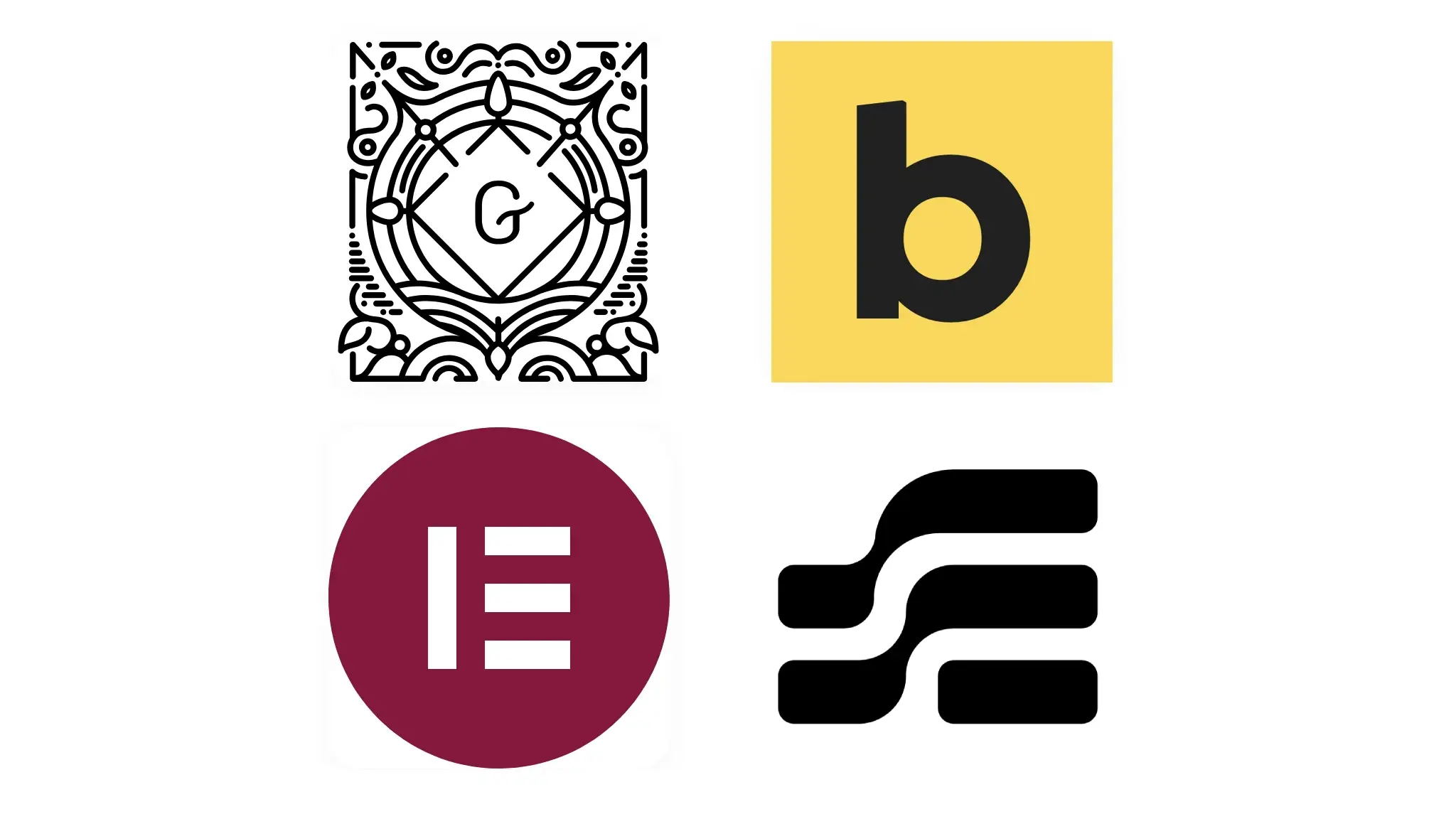 Gutenberg, Elementor, Bricks, Etch